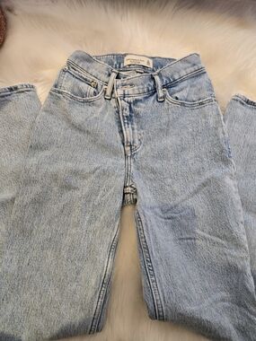 Abercrombie & Fitch Light Blue Ultra High Rise Jeans